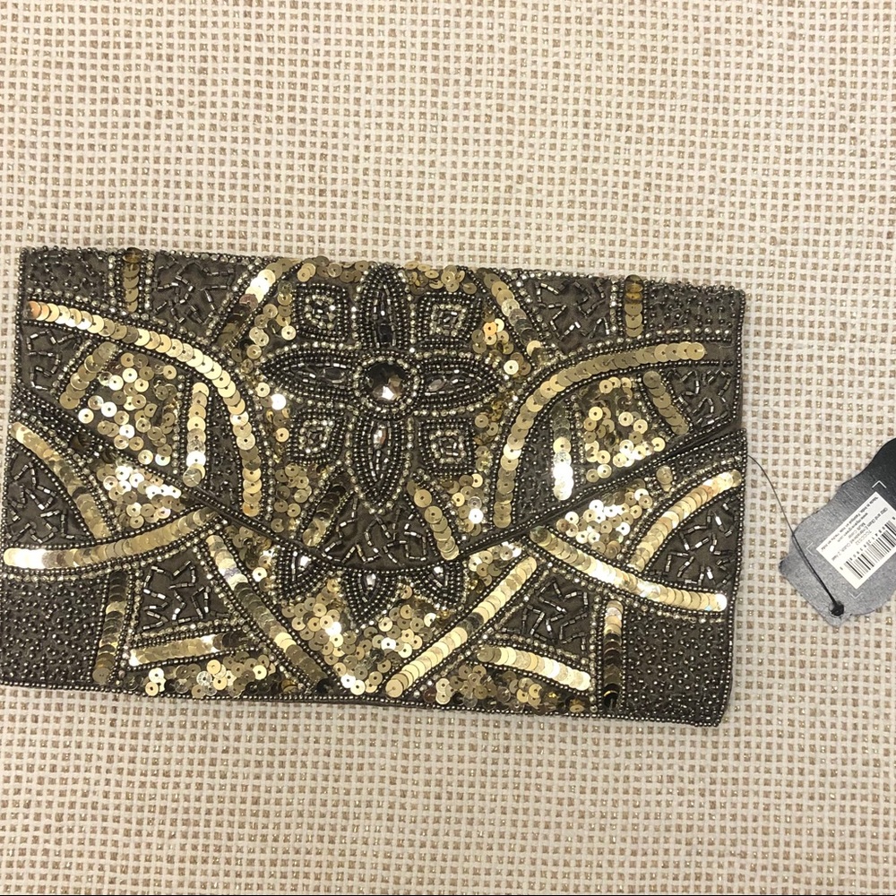 Handmade sequin Clutch - Picture 2 of 7